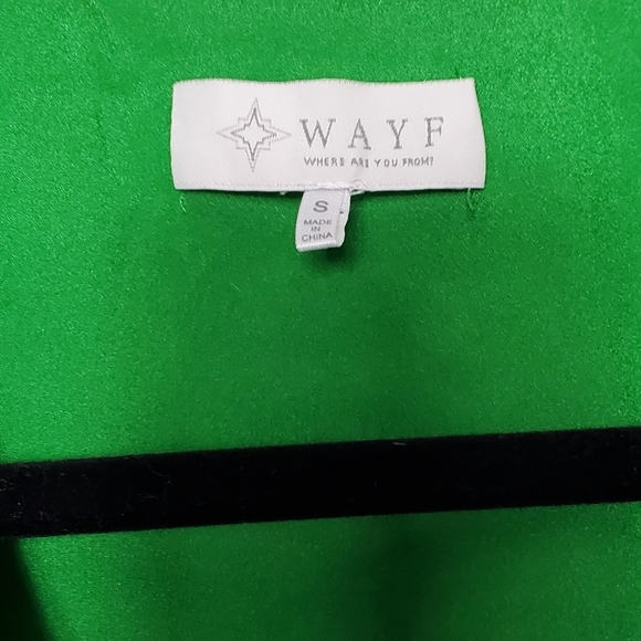 WAYF Floral Ruffle Peplum Wrap Blouse - Small - Picture 2 of 9